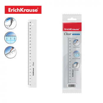 Линијар 20см Erich Krause